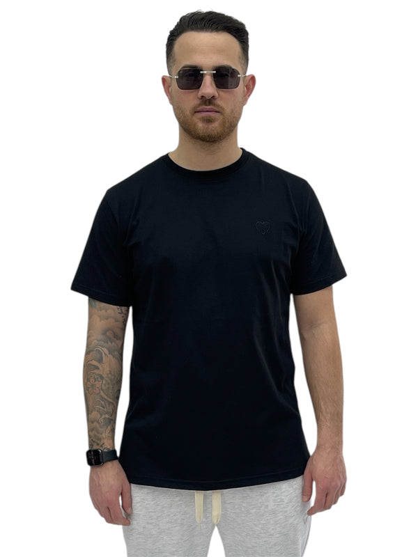 T-shirt premium  logo lato cuore