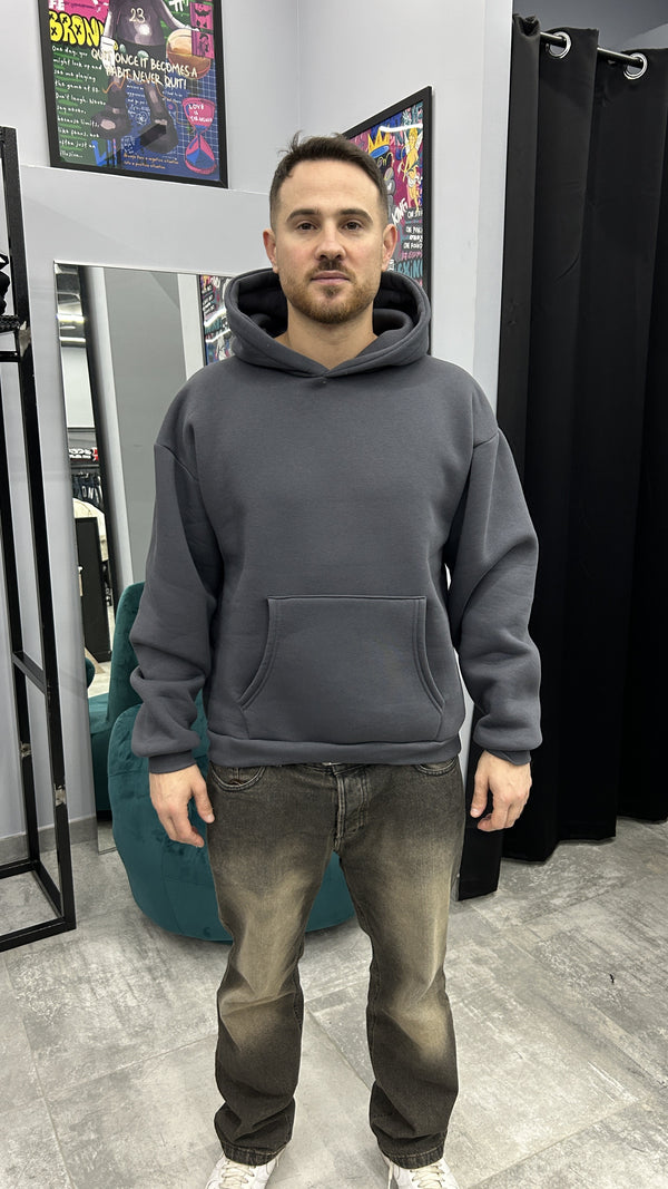 FELPA BOXYFIT 2.0 PREMIUM GRIGIO