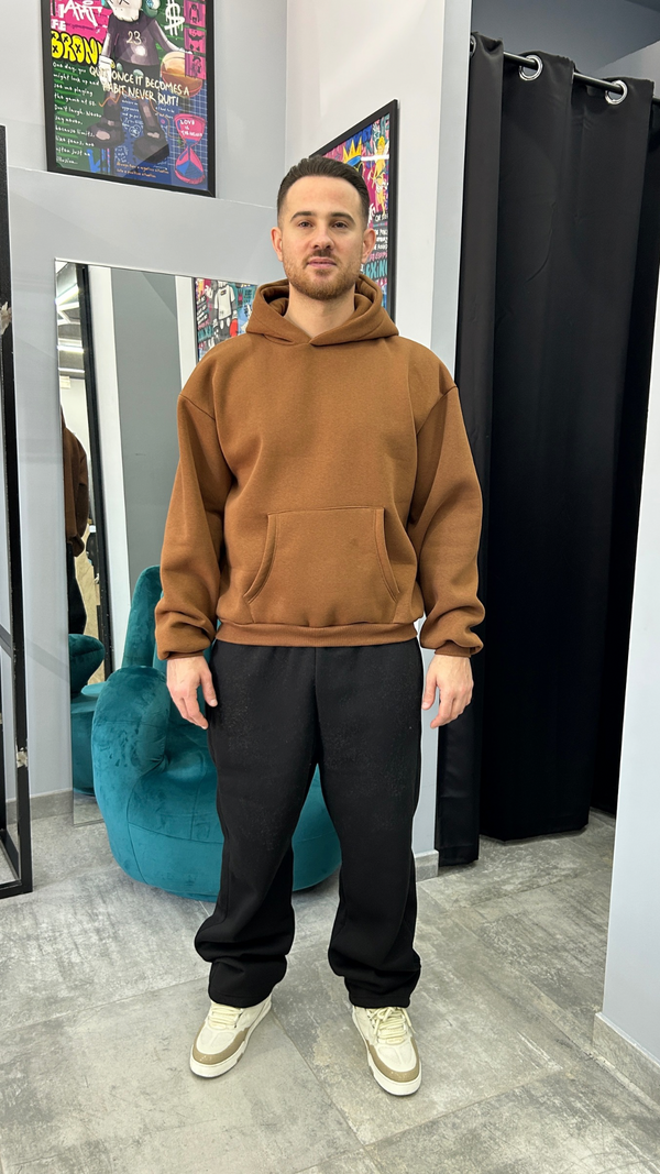 FELPA BOXYFIT 2.0 PREMIUM MARRONE